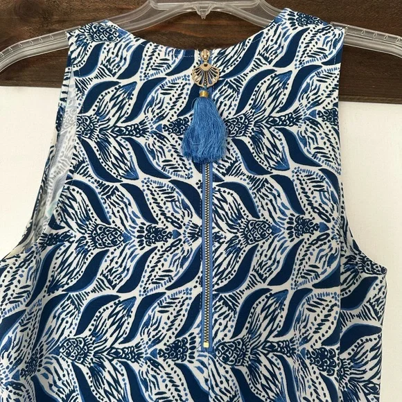 Lilly Pulitzer Kelby shift resort white dress size 2 - Picture 5 of 13